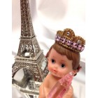 Princess Baby Girl Pink Crown Centerpiece